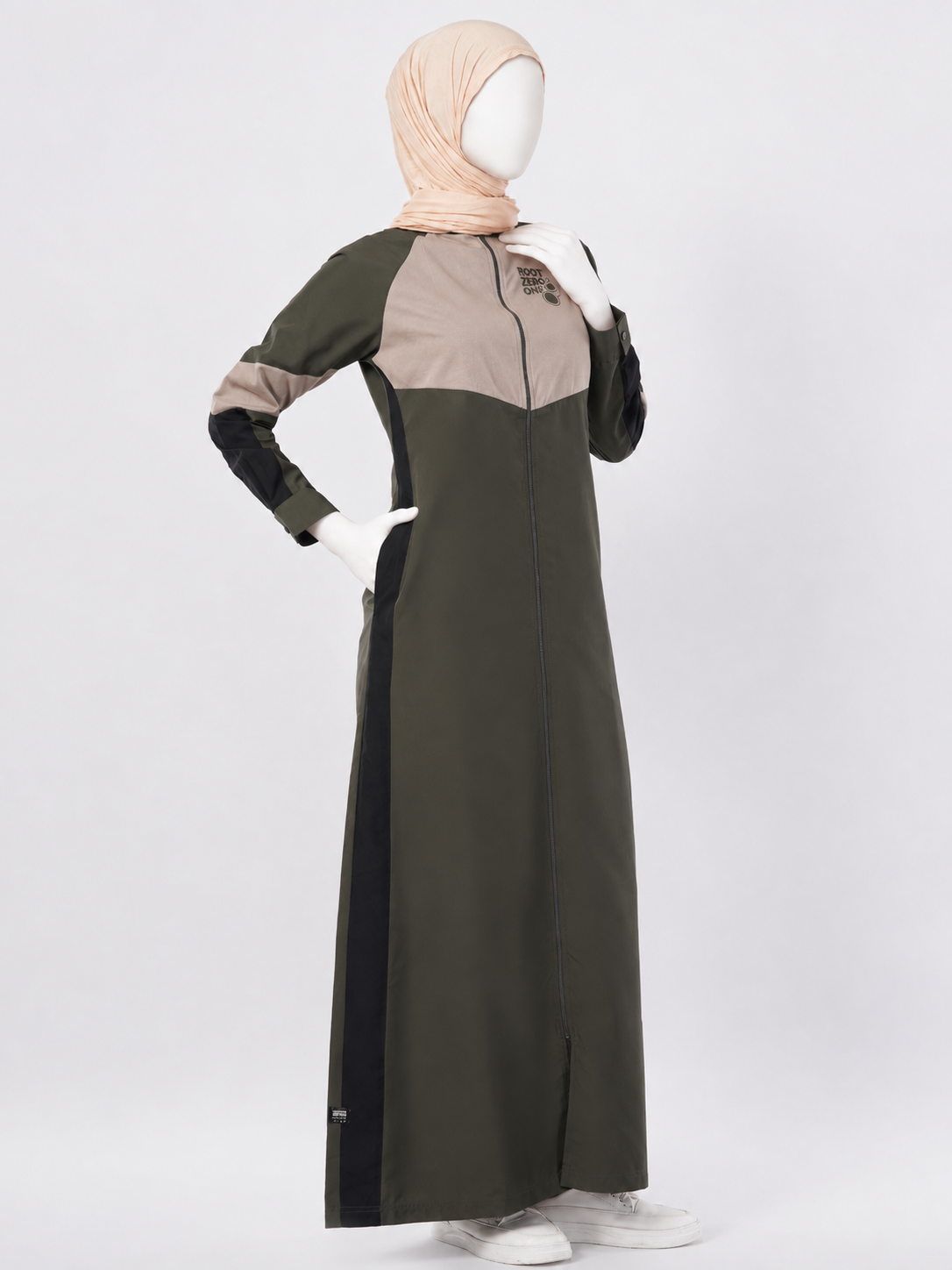 Juniper Veil Full Front Open Jilbab