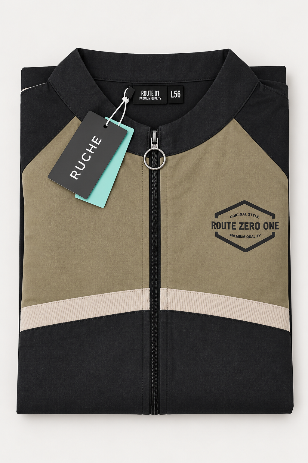 Black & Olive Smart Pick Jilbab